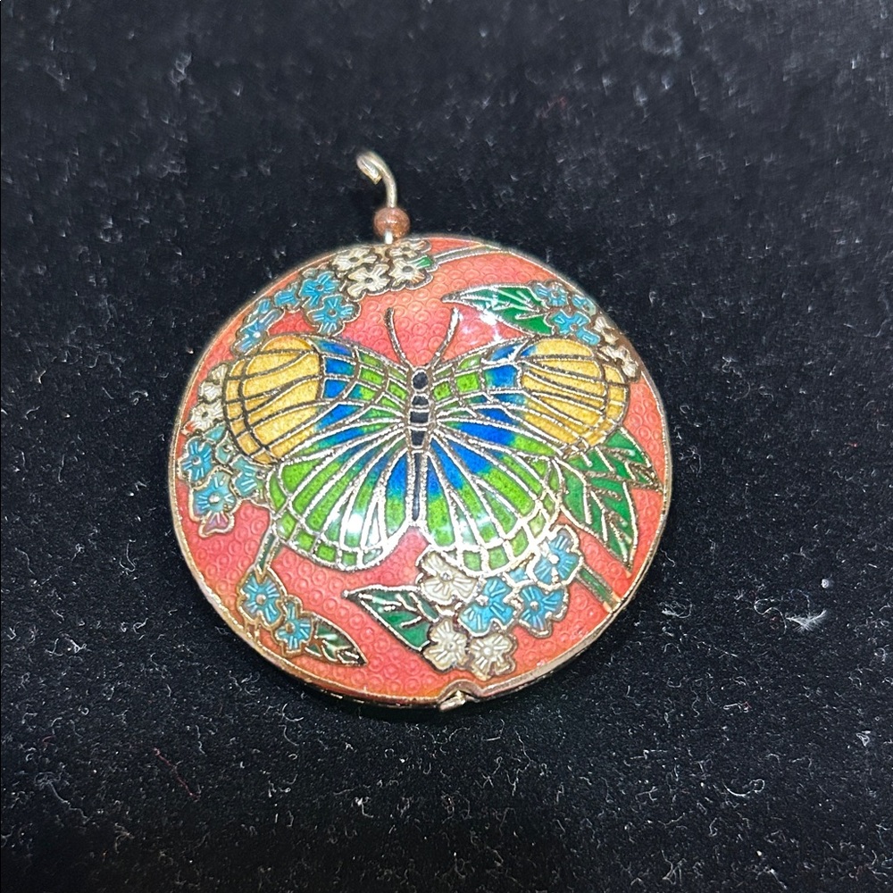 Colorful Butterfly Pendant